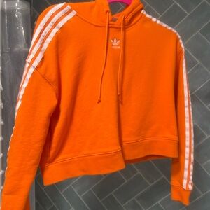 Adidas Orange Hoodie